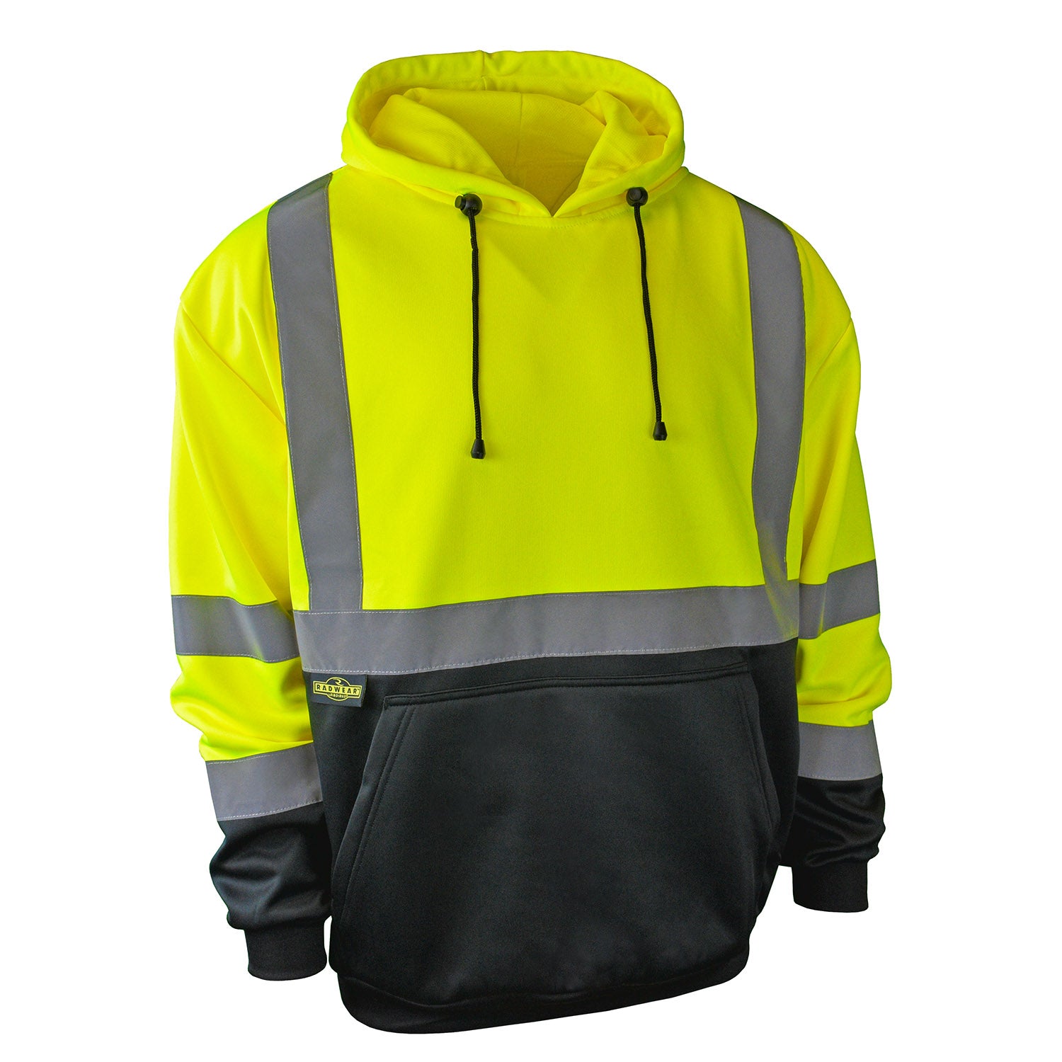 Radians SJ02B-3 SJ02B-3 Class 3 Color Blocked Hooded Pullover Sweatshirt ANSI Class 3 - Safety Hoodie