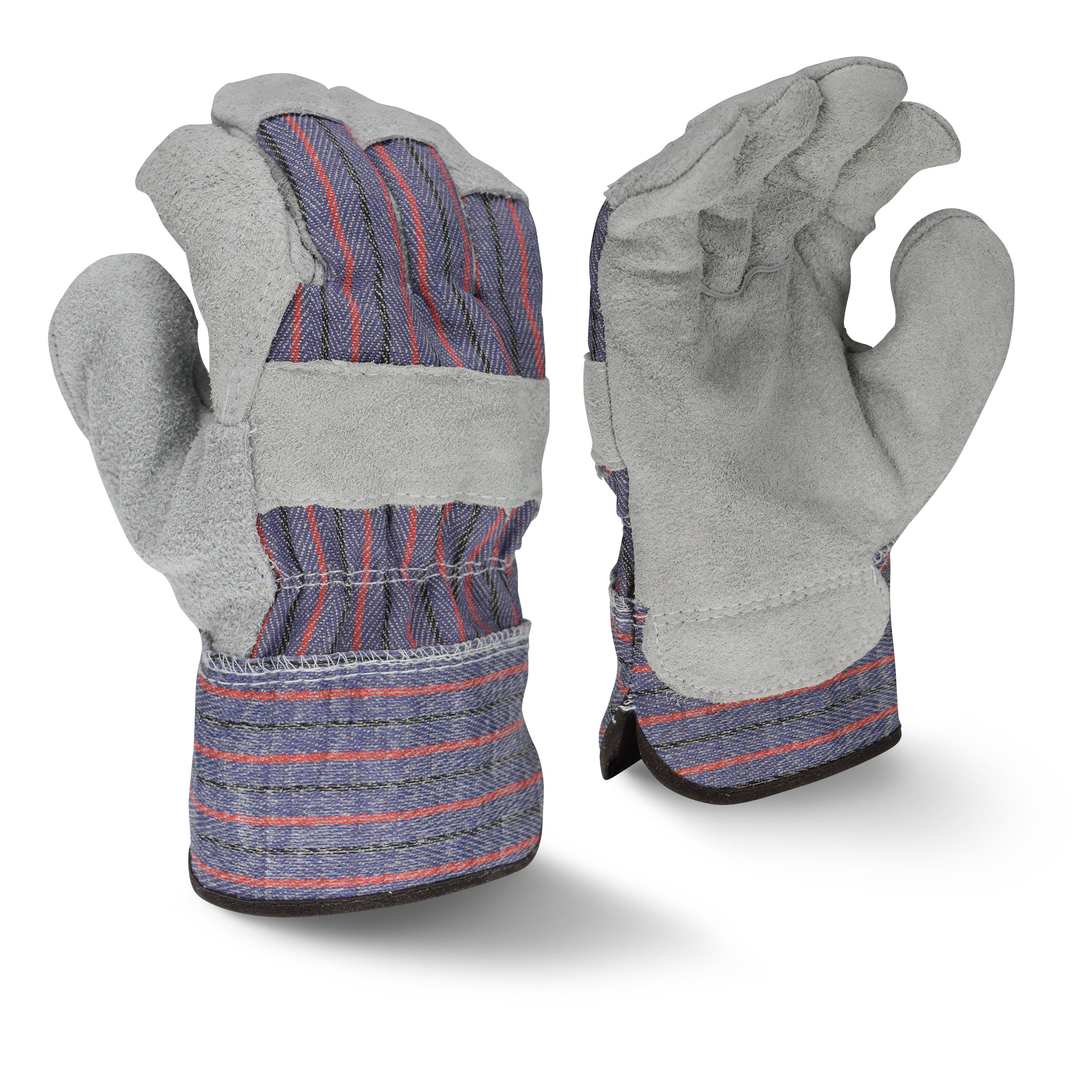 Radians RWG3111 RWG3111 Economy Shoulder Gray Split Leather Glove - Work Gloves