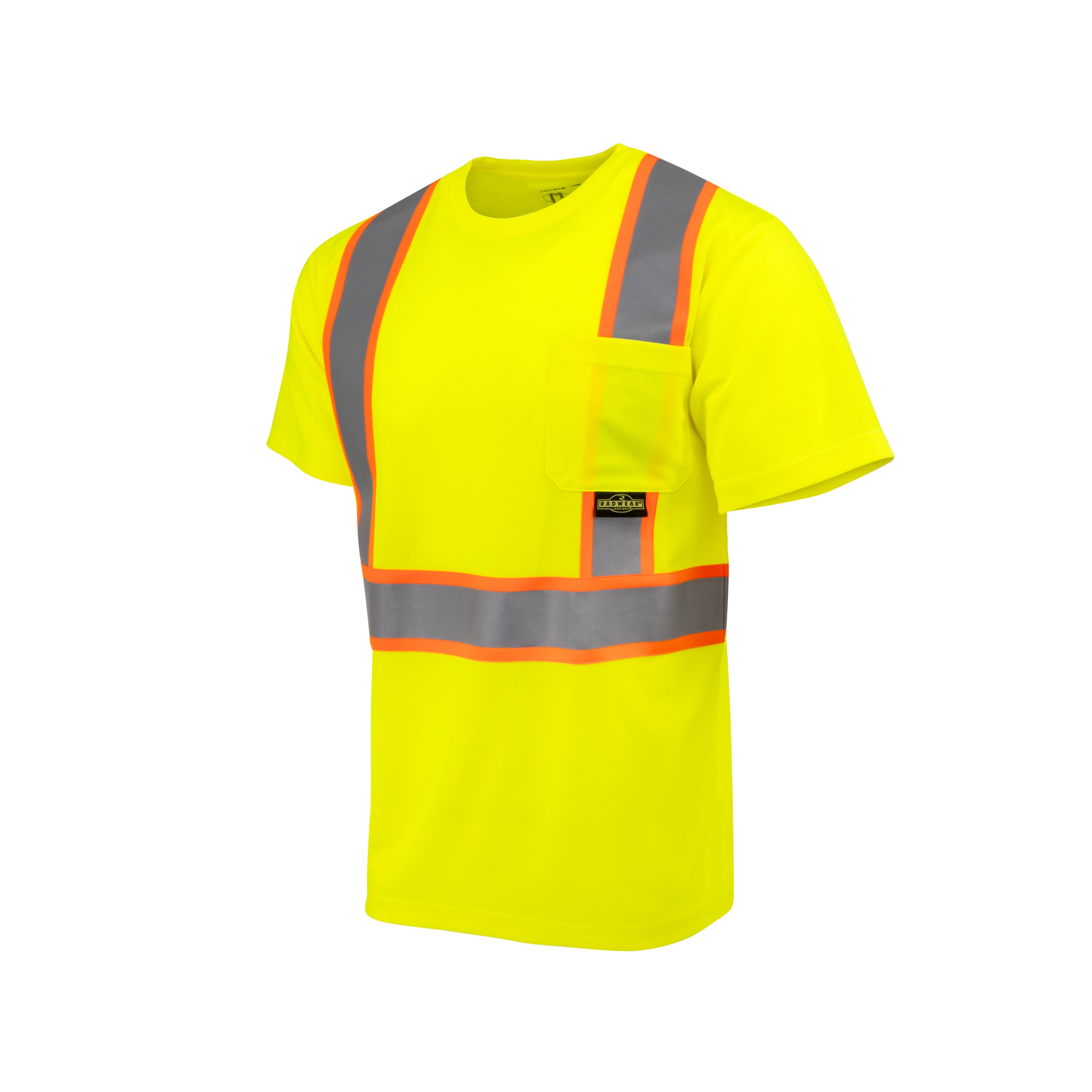 Radians ST41-2 ST41-2 Class 2 Mesh Short Sleeve T-Shirt with Contrast Trim ANSI Class 2 - Safety Shirt