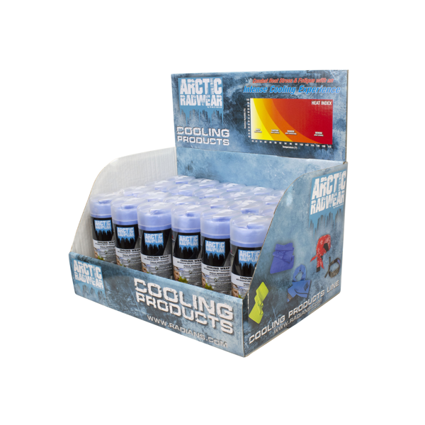 Radians RCS-WCD Arctic Radwear® Cooling Wrap Counter Display - Safety Equipment