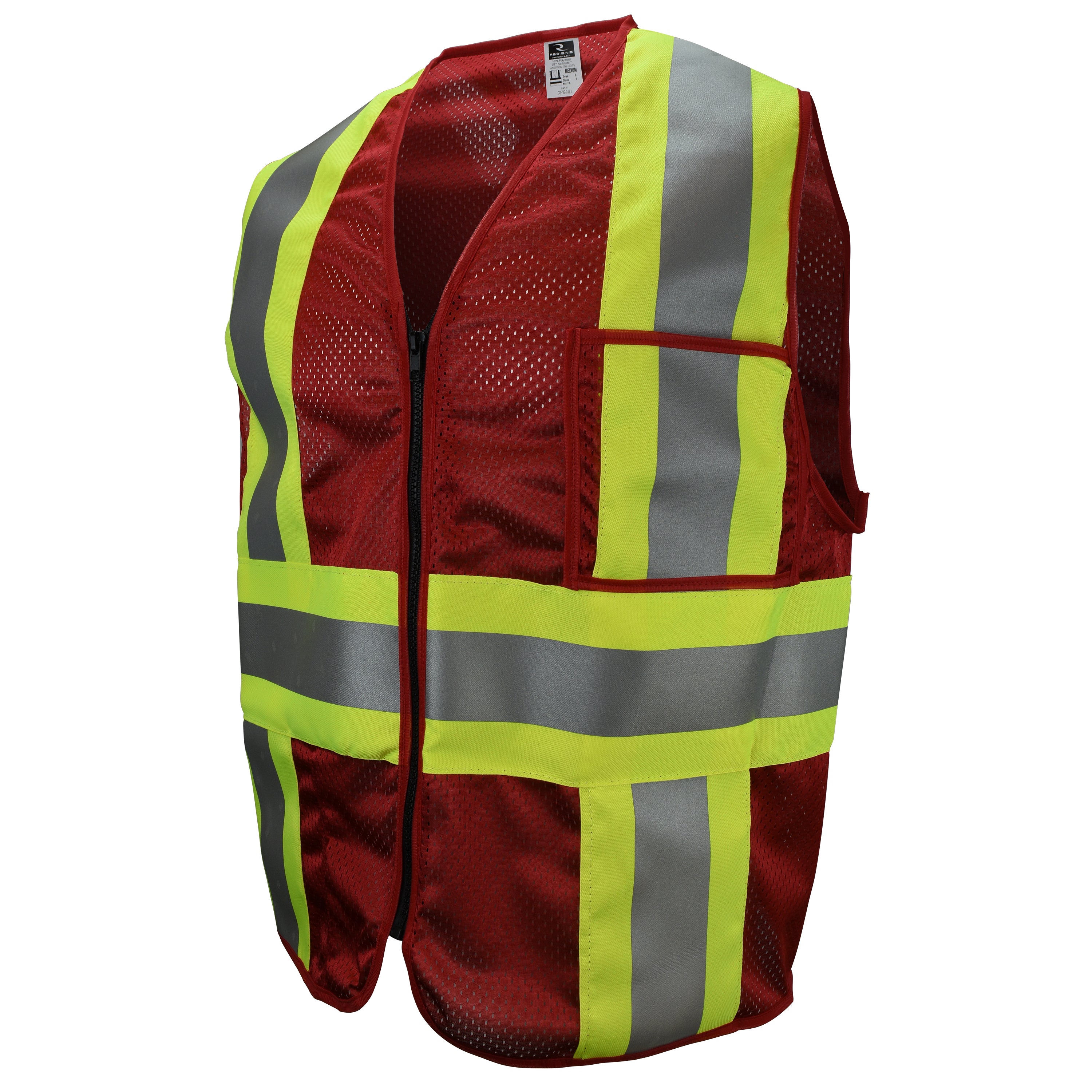 Radians CSV22-01Z CSV22 Custom Type O Class 1 Safety Vest ANSI Class 1